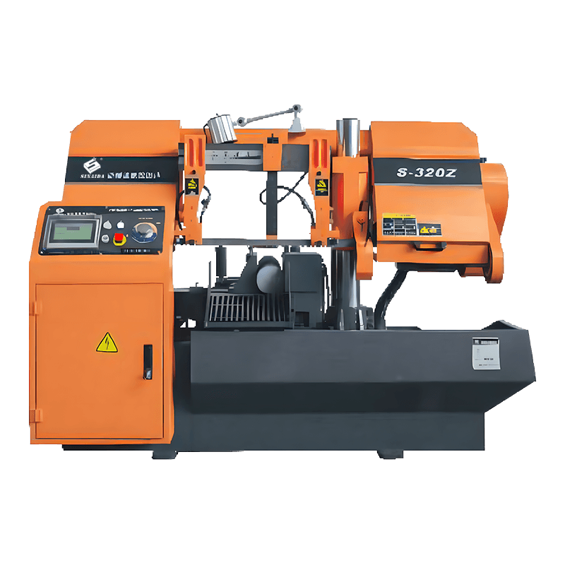 S-320Z automata CNC szögletes fémvágó szalagfűrészgép